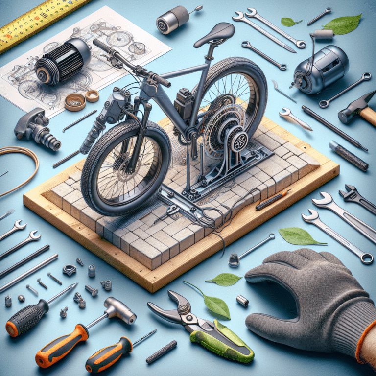 DIY Electric Bike Wheel Alignment