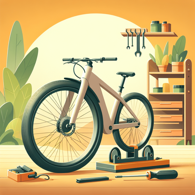 DIY Electric Bike Flat Tire Repair