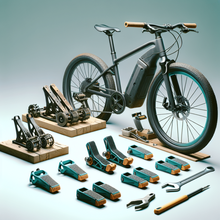 Upgrading E-bike Pedals and Grips