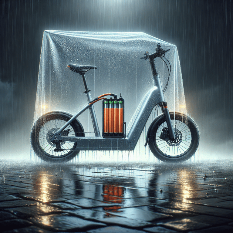 Weatherproofing Your E-Bike Battery