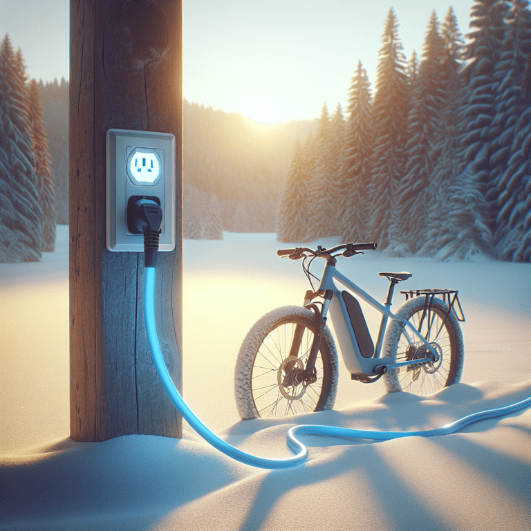 Charging Electric Bike Batteries in Winter
