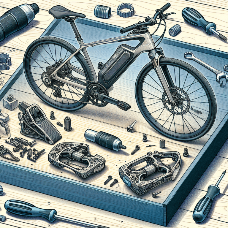 Upgrading E-bike Pedals and Grips