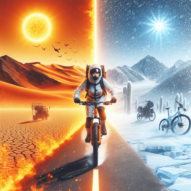 Tips for Riding E-Bikes in Extreme Temperatures