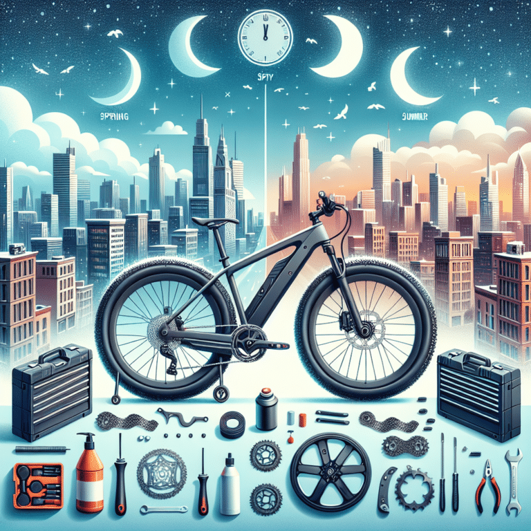 Seasonal E-Bike Maintenance for Urban Commuters