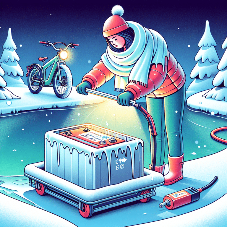 Cold-Weather Battery Care for Electric Bikes