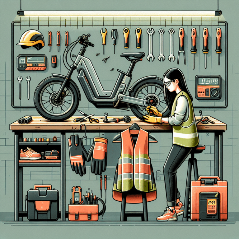 Safety Gear for E-bike Maintenance