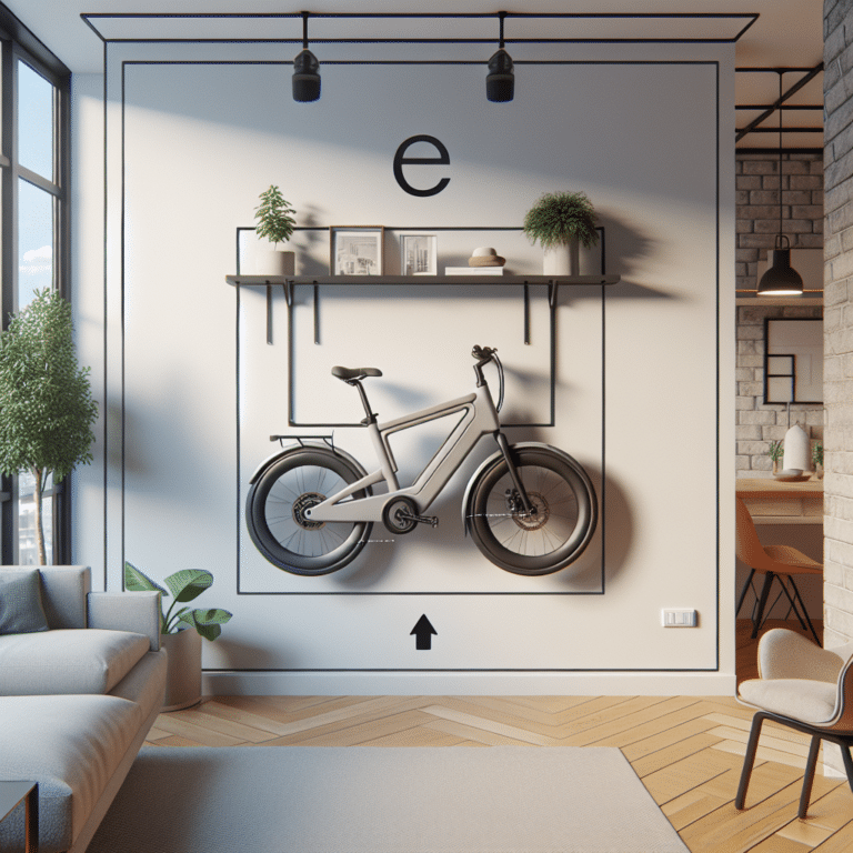 Space-Saving E-Bike Storage Racks for Apartment Dwellers