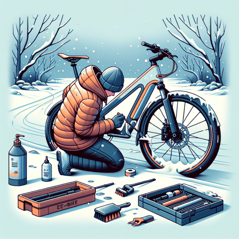 Cleaning and Lubricating Your E-Bike in Winter